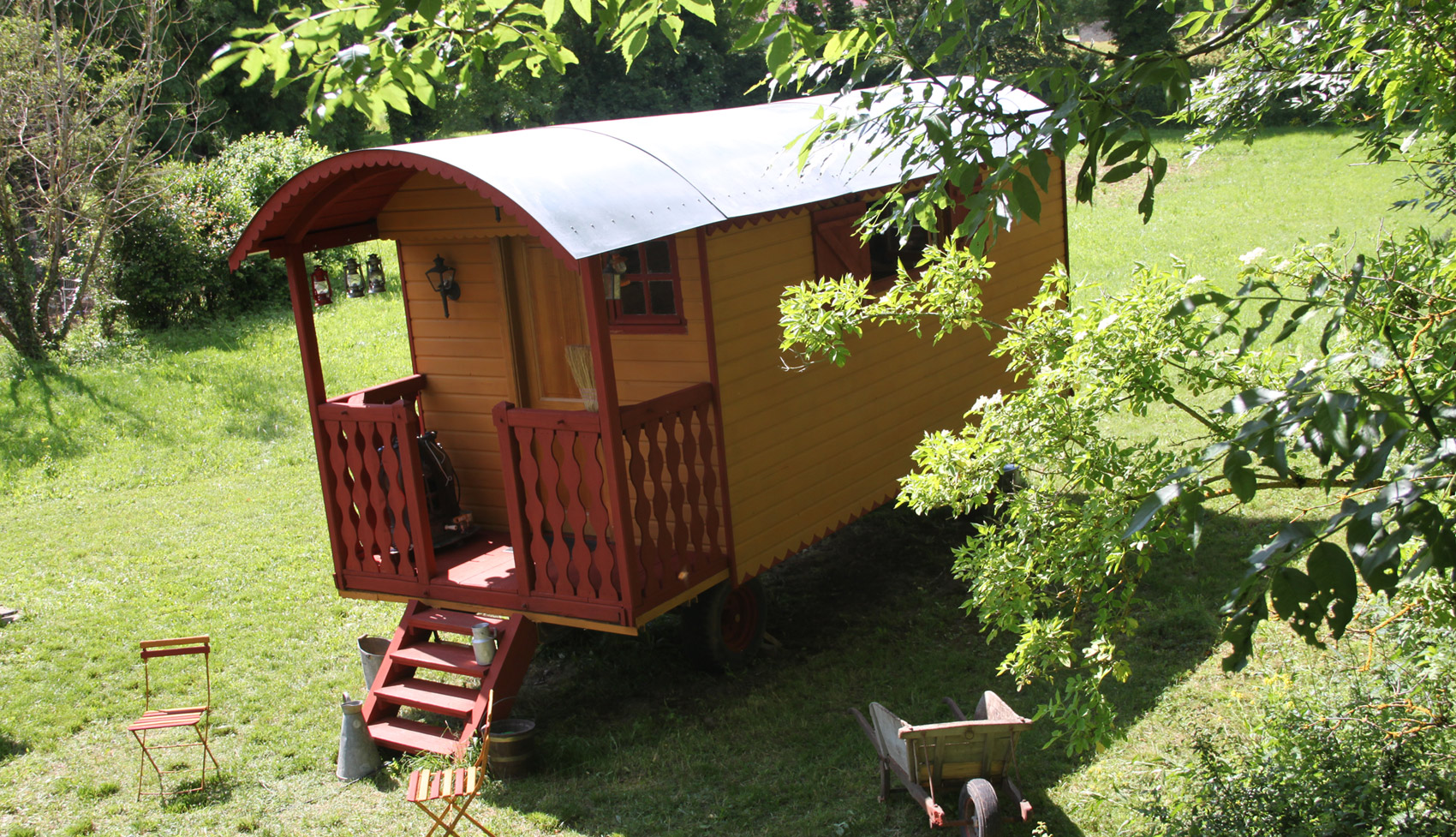 Roulottes en bois à vendre Uni Roulotte, construction et vente de